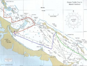 Von Green Turtle Cay nach Hope Town