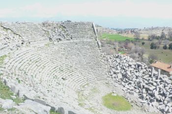 Das Amphitheater von Selge