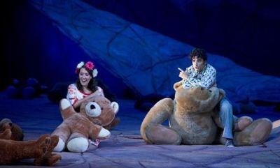 Szenenbild mit Teddybären