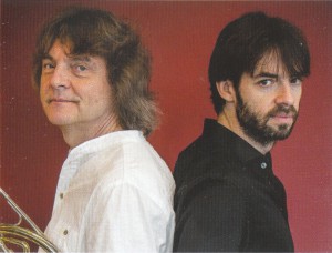 Arkady Shilkloper (l.) und Vadim Neselovsky