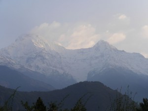 Blick auf den Annapurna