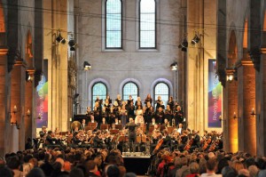 Das hr-Sinfonieorchester in der Basilika von Kloster Eberbach