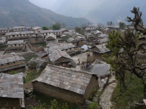 Das Gurung-Dorf