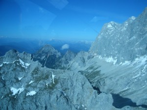 Auffahrt zum Dachstein