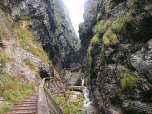 Blick in die Wörschach-Klamm