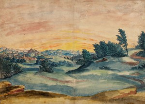 Wolf Huber: "Landschaft"