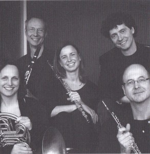Das "Ma´alot Quintett" mit (v.l.n.r.) Sibylle Mahni, Ulf-Guido Schäfer, Stephanie Winker, Volker Tessmann und Christian Wetzel