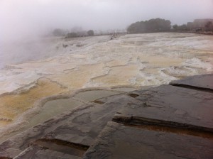 Die Kalkterrassen von Pamukkale