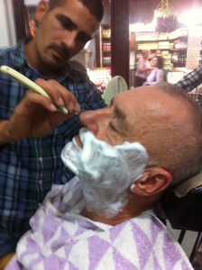 Beim türkischen Barbier