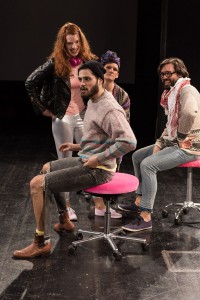 Yana Robin la Baume, Frederik Bott , Nicolas Fethi Türksever, Florian Federl