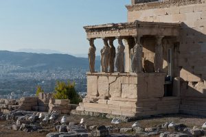 Das "Erechtheion" auf der Akropolis