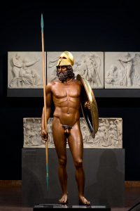 Statue "Riace A", die den Erechtheus darstellt