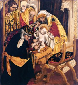 Meister Tucheraltar: Beschneidung Christi