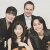 das Lotus String Quartet mit (v.l.n.r.) Sachiko Kobayashi, Chihiro Saito, Mathias Neudorf und Tomoko Yamasaki